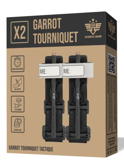 Pack x2 Garrot à Tourniquet cat Militaire Professionnel - Tige de Serrage Métal